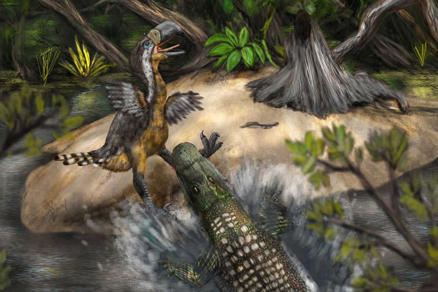 Terror bird may have been killed by even bigger creature 13 million years ago, bite marks suggest​Peter Guo