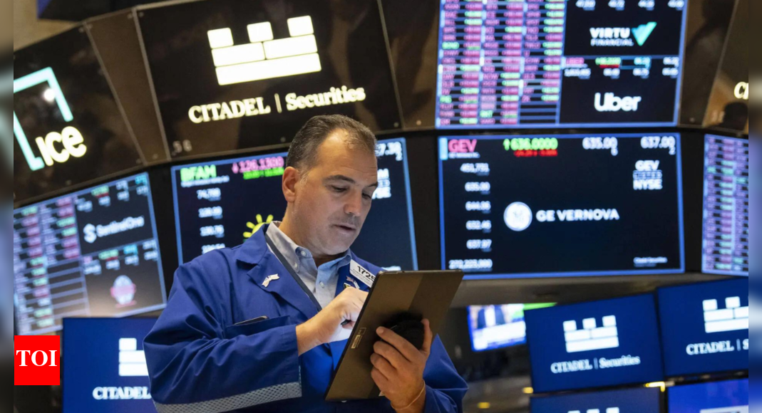 US markets today: Wall Street edges up after sharp swings; Palantir, DuPont earnings lift sentiment