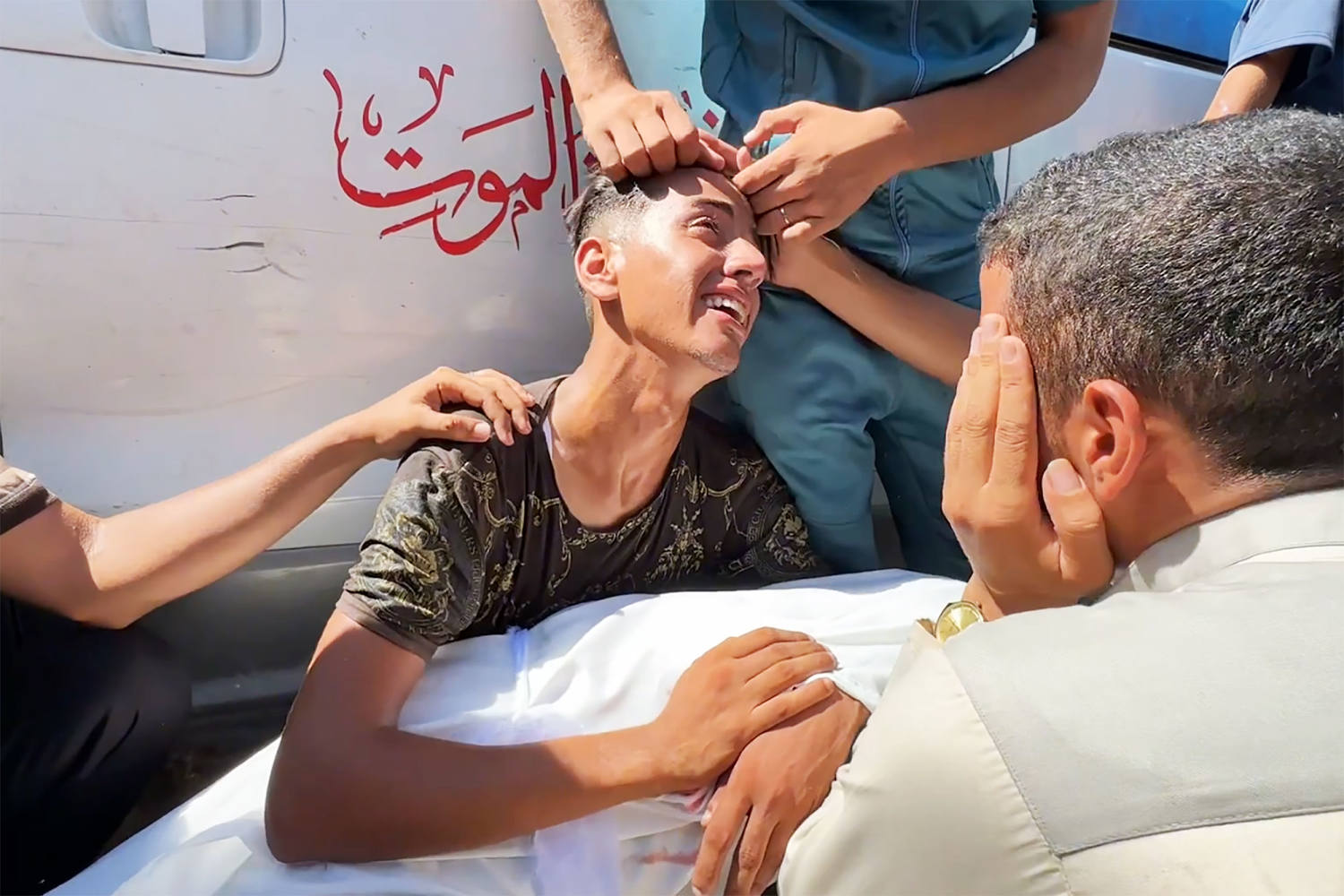 Children killed by Israeli strike while getting water in area Palestinians were told to go​Chantal Da Silva