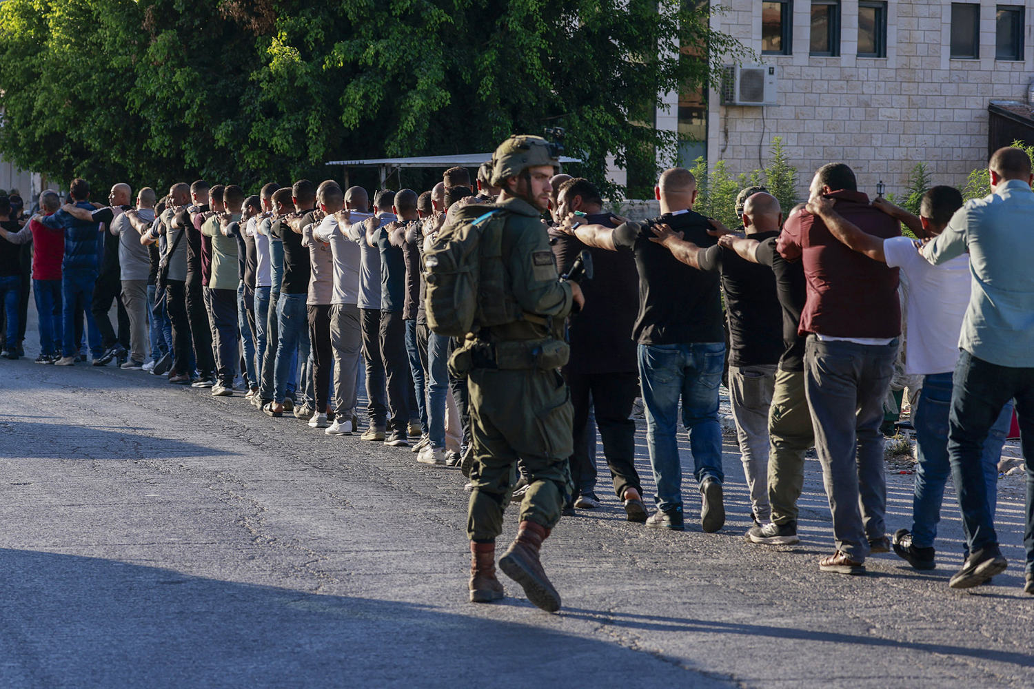 Israel detains dozens of Palestinian men in the West Bank​Chantal Da Silva