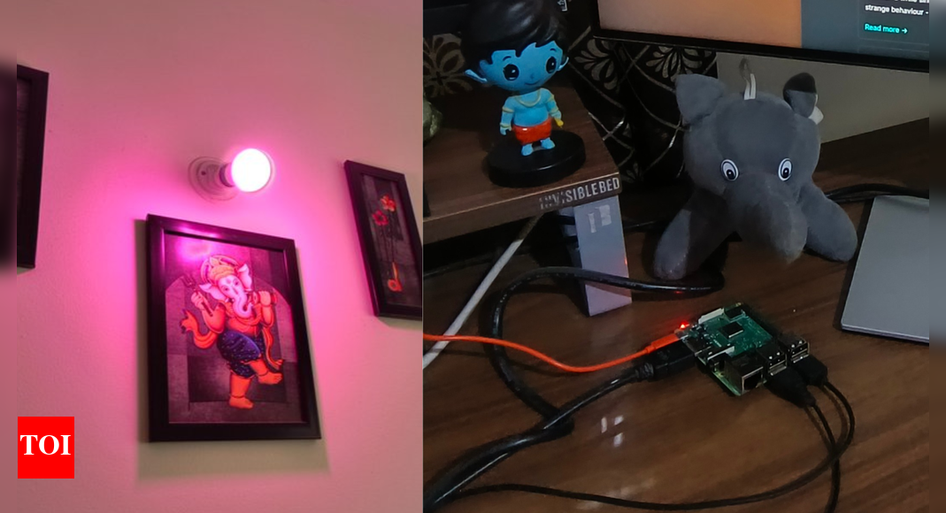 Smart home meets stock market: Bengaluru techie makes lights turn red when Zerodha portfolio falls; viral post amuses netizens