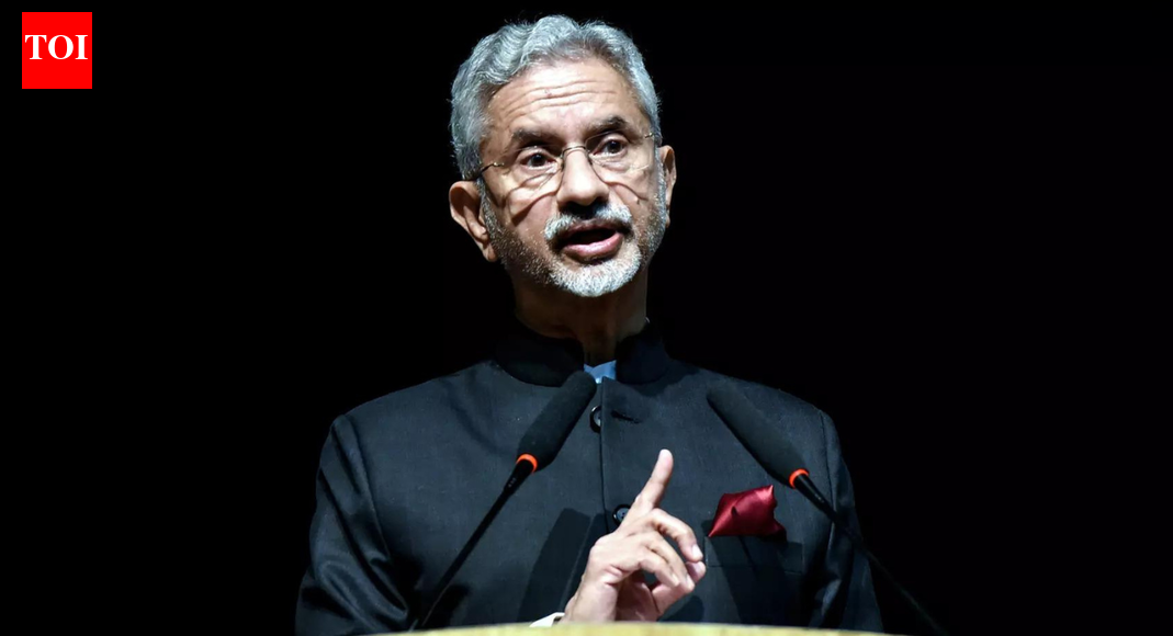 Veiled jibe at the US? Jaishankar says politics now ‘trumps’ economics; urges India to diversify supply chains for security