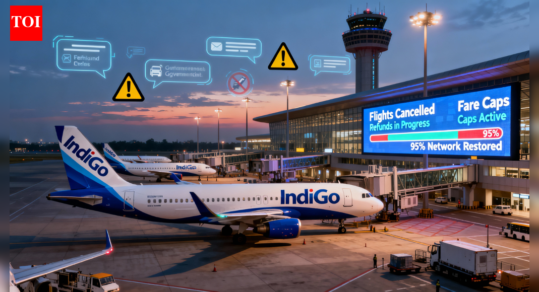IndiGo turmoil escalates: Government caps fares, orders refunds, summons CEO – top points