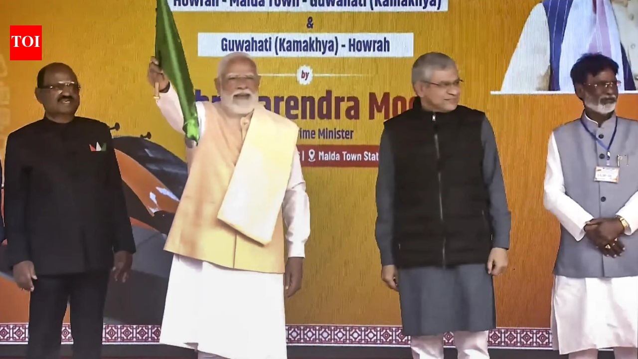 ‘India makes more coaches than US, Europe’: PM Modi flags off Vande Bharat sleeper; calls it self-reliance push