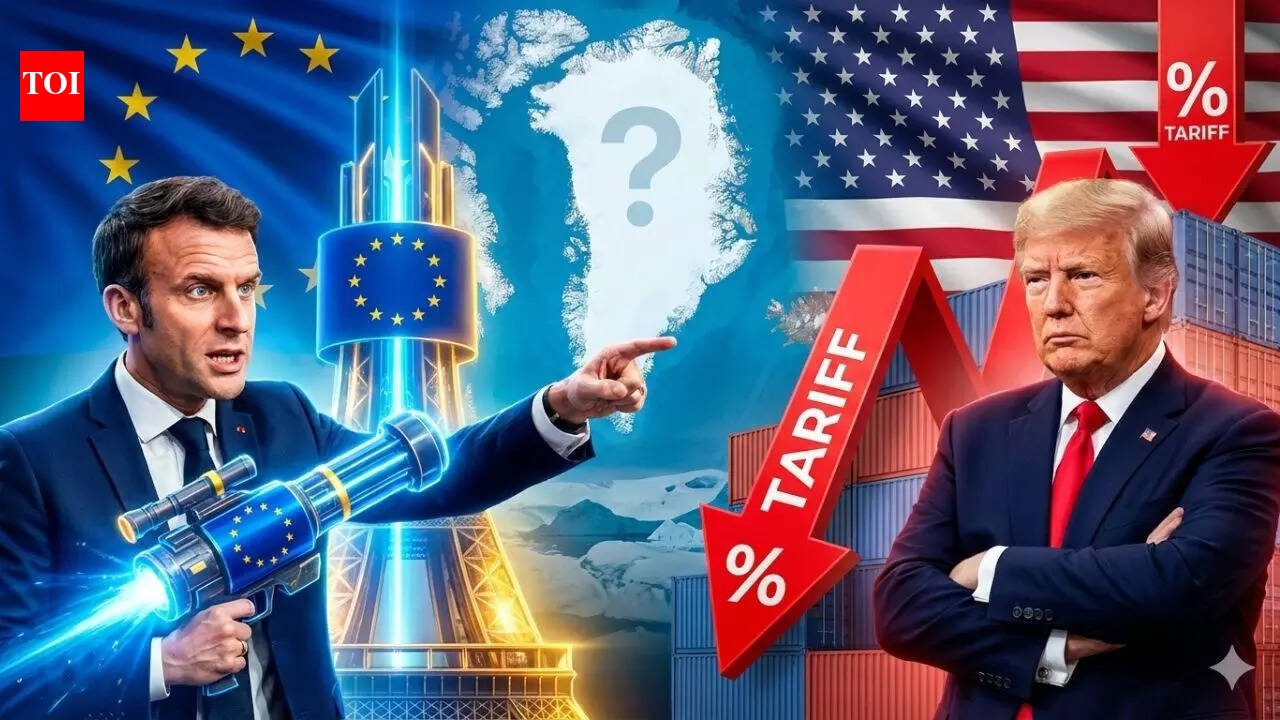 Greenland row: France’s Macron urges trade ‘bazooka’ action against US tariffs; seeks activation of EU anti-coercion instrument