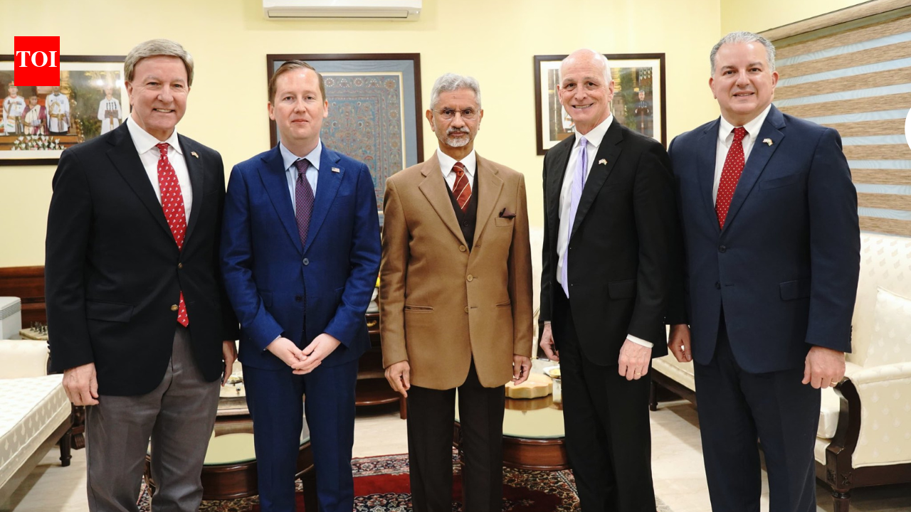 India-US partnership: US Congressional delegation ‘just wrapped a productive meeting’ with EAM Jaishankar