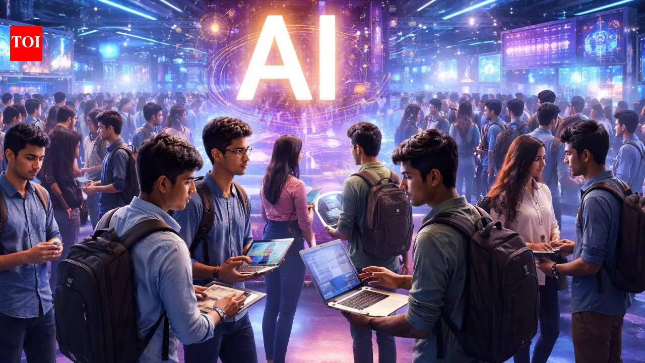 ‘Great place to find talent’: Reliance, Adani group scout for young engineers, data scientists at AI Summit