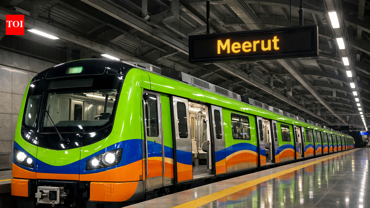 Meerut Metro: Next station is Meerut: Get ready for India’s fastest metro at 120 kmph | Infrastructure News